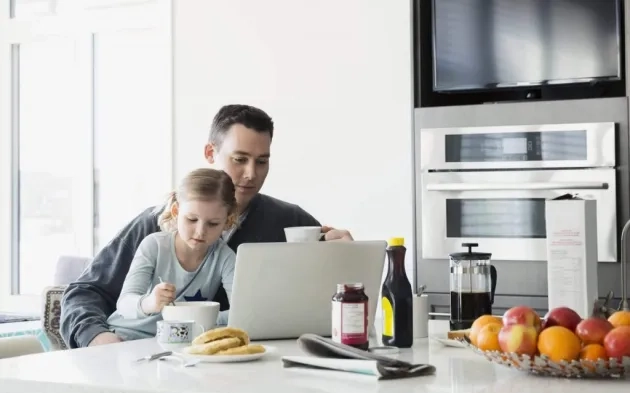 Télétravail Télétravail famille